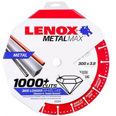 ΔΙΣΚΟΙ LENOX 2030943 300Χ3.8 METAL MAX