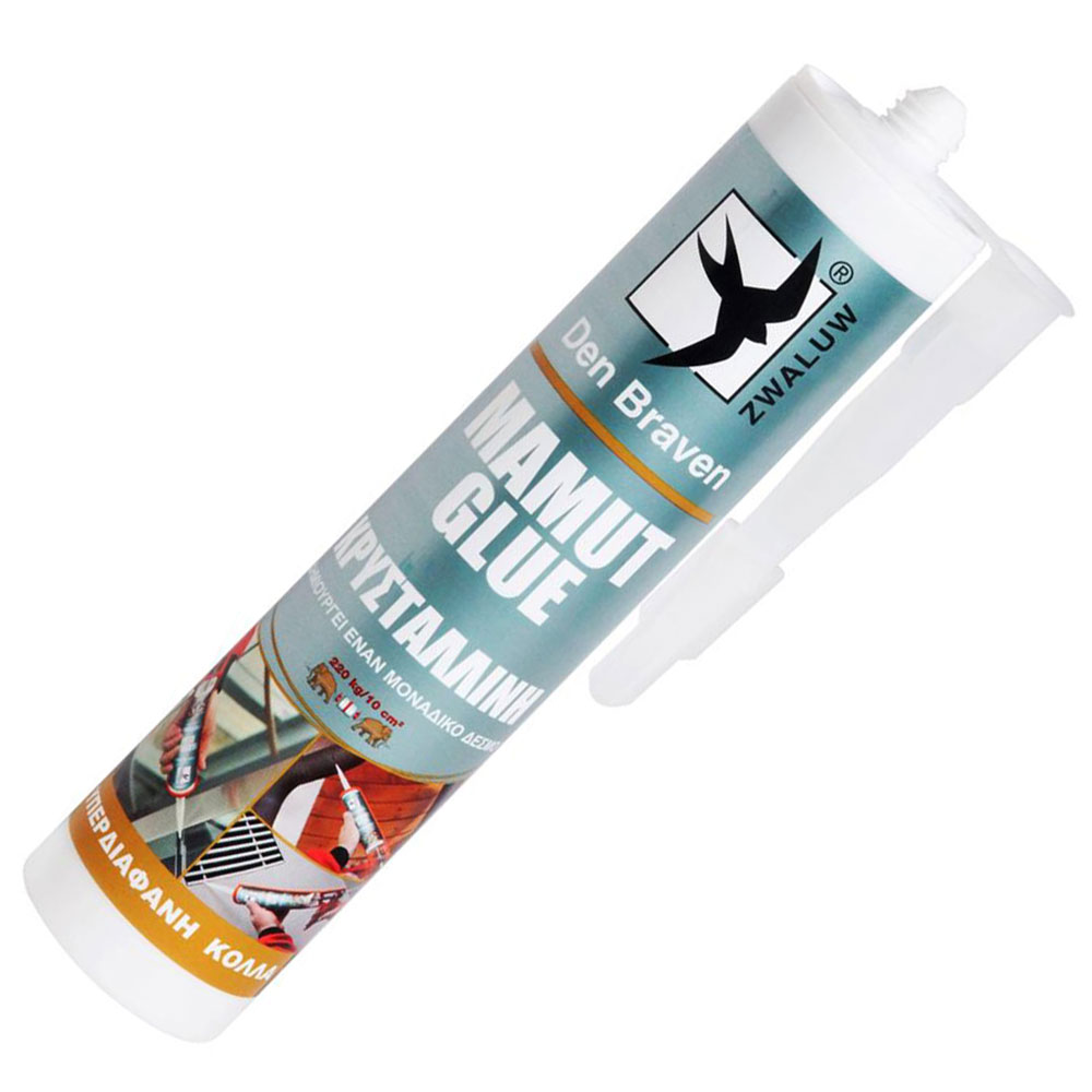 ΣΙΛΙΚΟΝΗ MAMUT GLUE CRYSTAL 290ML ΔΙΑΦΑΝΗ