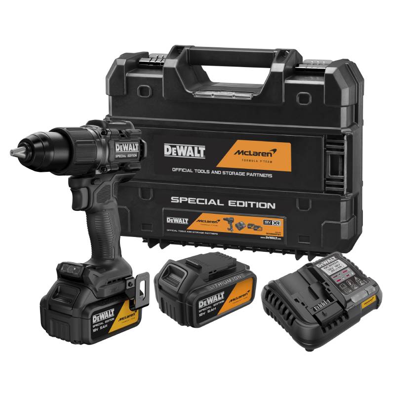 ΔΡΑΠΑΝΟΚΑΤΣΑΒΙΔΑ ΚΡΟΥΣΤ. DEWALT 18V DCD86MP2T McLaren 2x5Ah,TSTAK