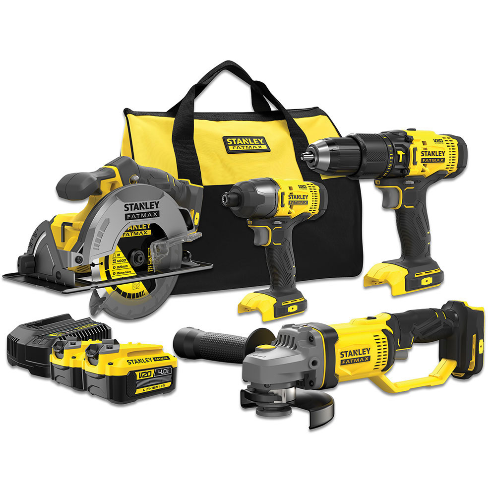 ΔΡΑΠΑΝΟΚΑΤΣΑΒΙΔΑ STANLEY SFMCK469M2 18V ΣΕΤ ΜΕ ΠΑΛΜΙΚΟ,ΔΙΣΚ/ΝΟ,ΓΩΝ.ΤΡΟΧΟ V20 2x4.0Ah SOFTBAG