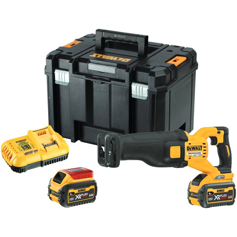 ΣΠΑΘΟΣΕΓΕΣ DEWALT DCS389T2 54V 2x6Ah, TSTAK