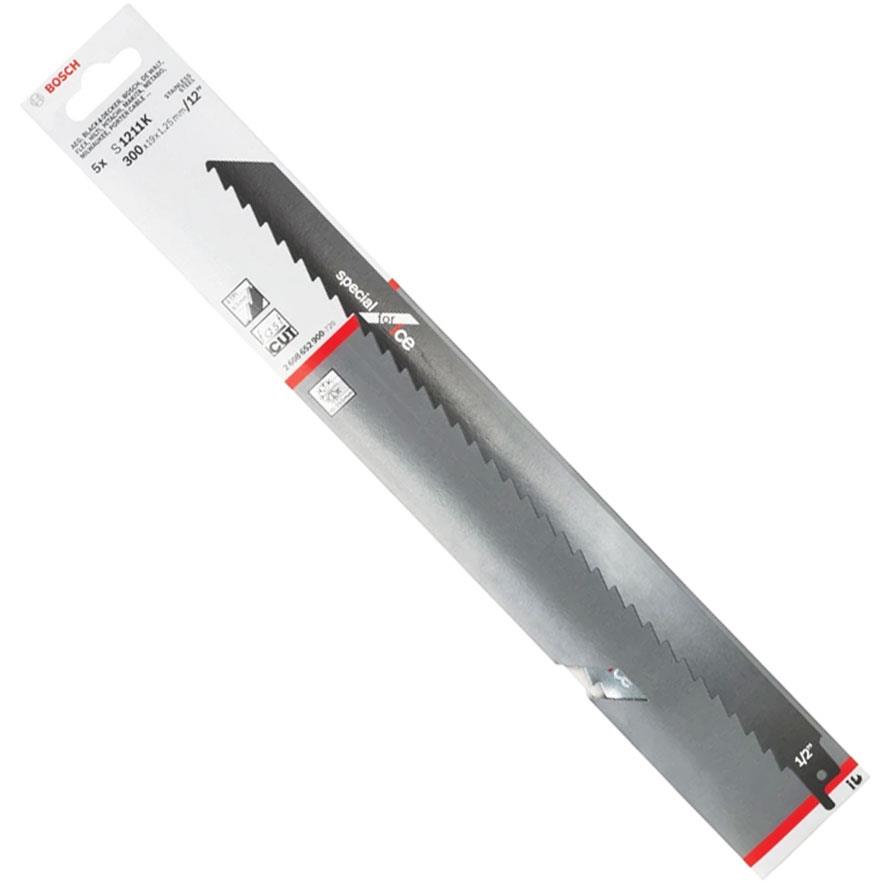 ΣΠΑΘΟΛΑΜΕΣ BOSCH 2608652900 S1211K ΣΕΤ 5 ΤΕΜ