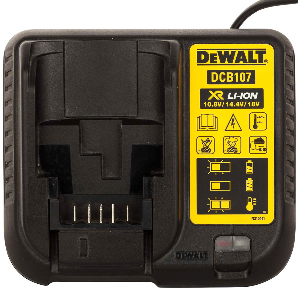 ΦΟΡΤΙΣΤΕΣ DEWALT DCB107 12/18V  1,3Ah