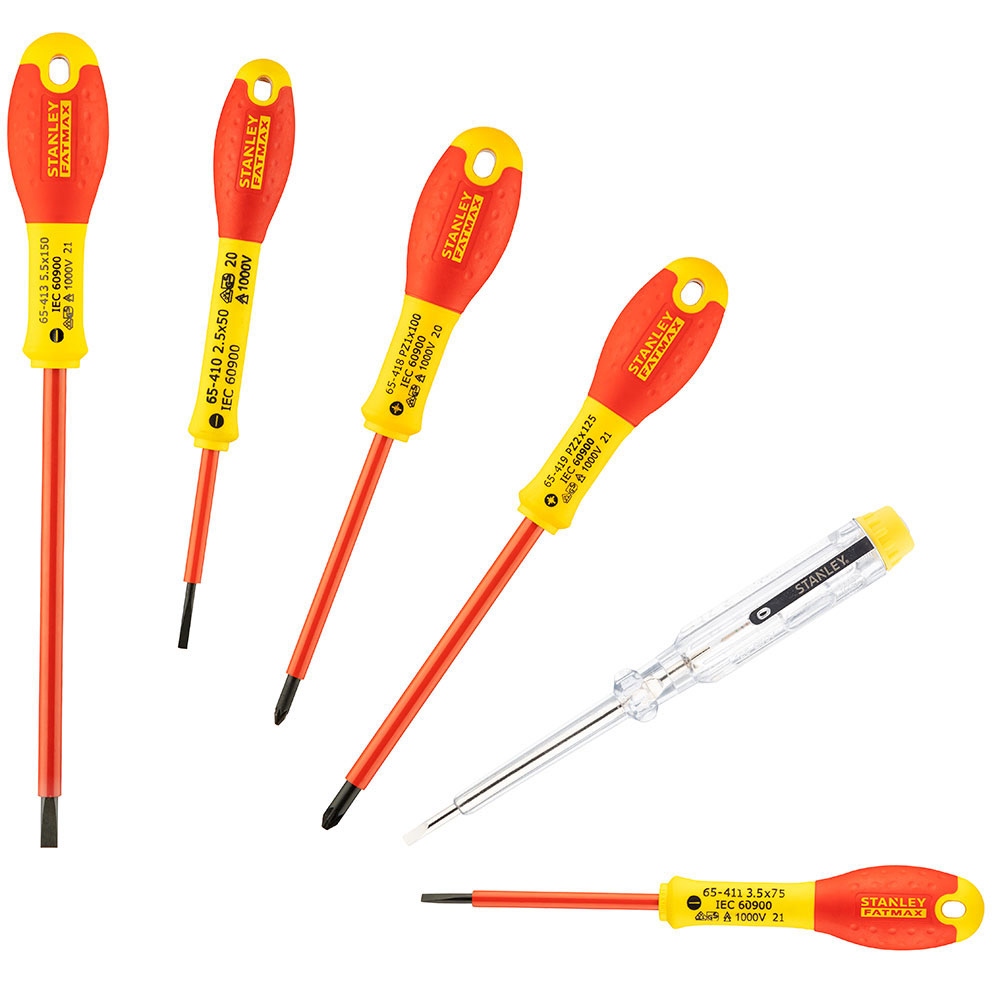 ΚΑΤΣΑΒΙΔΙΑ STANLEY 0-65-443 FATMAX ΣΕΤ 6 ΤΕΜ 1000V