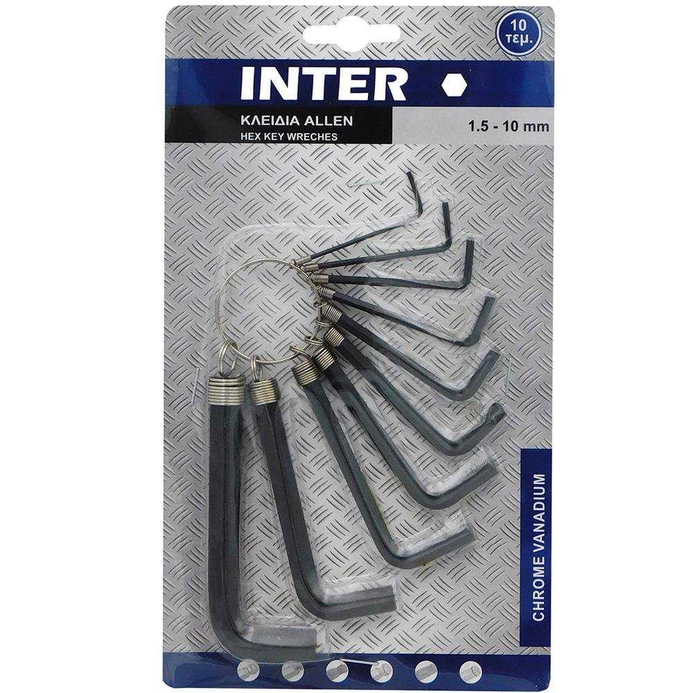 ΚΛΕΙΔΙΑ ALLEN INTER 738925 10 ΤΕΜ (1,5-10)