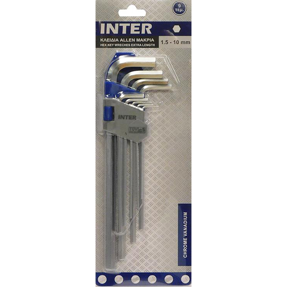 ΚΛΕΙΔΙΑ ALLEN INTER 738905 9Τ 1.5-10 ΜΑΚΡΙΑ
