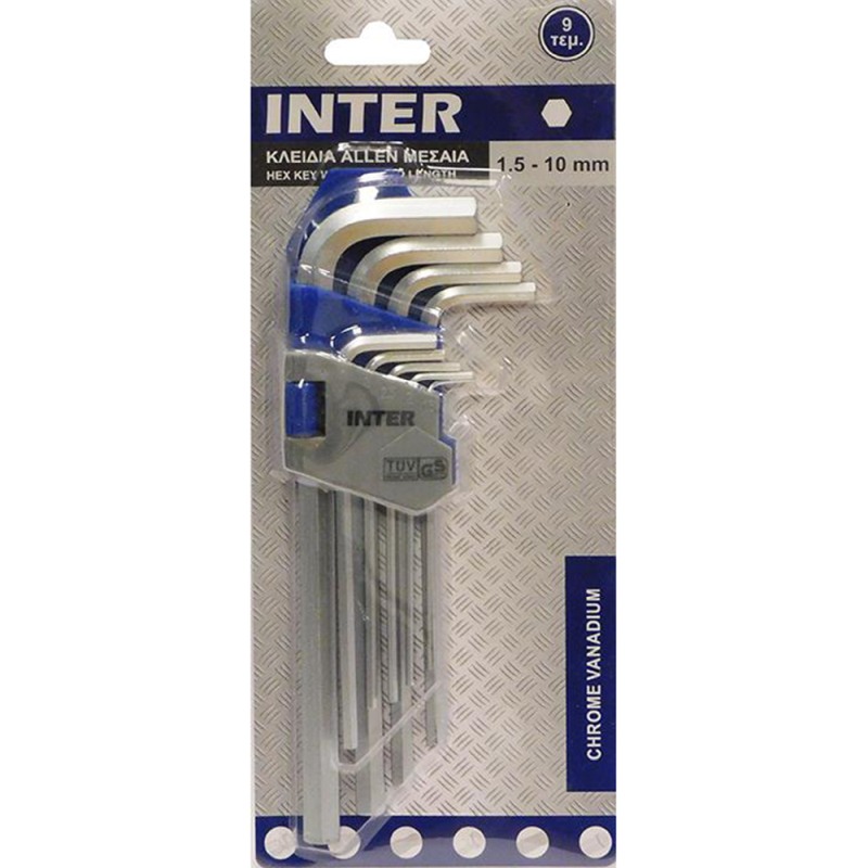 ΚΛΕΙΔΙΑ ALLEN INTER 738918 9Τ 1.5-10mm ΜΕΣΣΑΙΑ