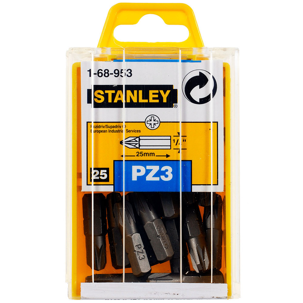 ΜΥΤΕΣ STANLEY 1-68-953 PZD 3Χ25 ΣΕΤ 25 ΤΕΜ