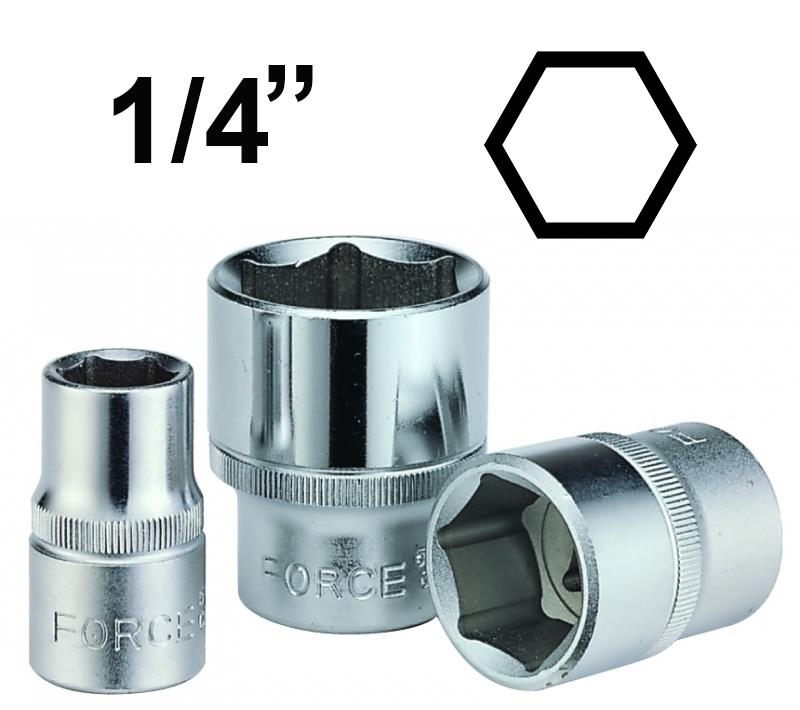 ΚΑΡΥΔΑΚΙΑ FORCE 52504 1/4" 4ΜΜ ΕΞΑΓΩΝΑ