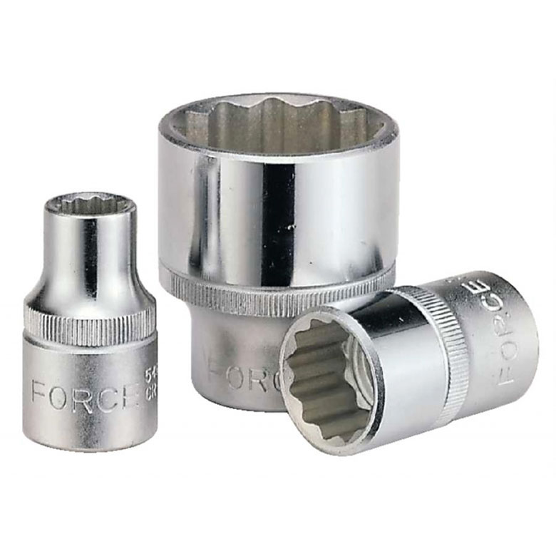 ΚΑΡΥΔΑΚΙΑ FORCE 54918 ΠΟΛΥΓΩΝΑ 1/2" 18Χ38
