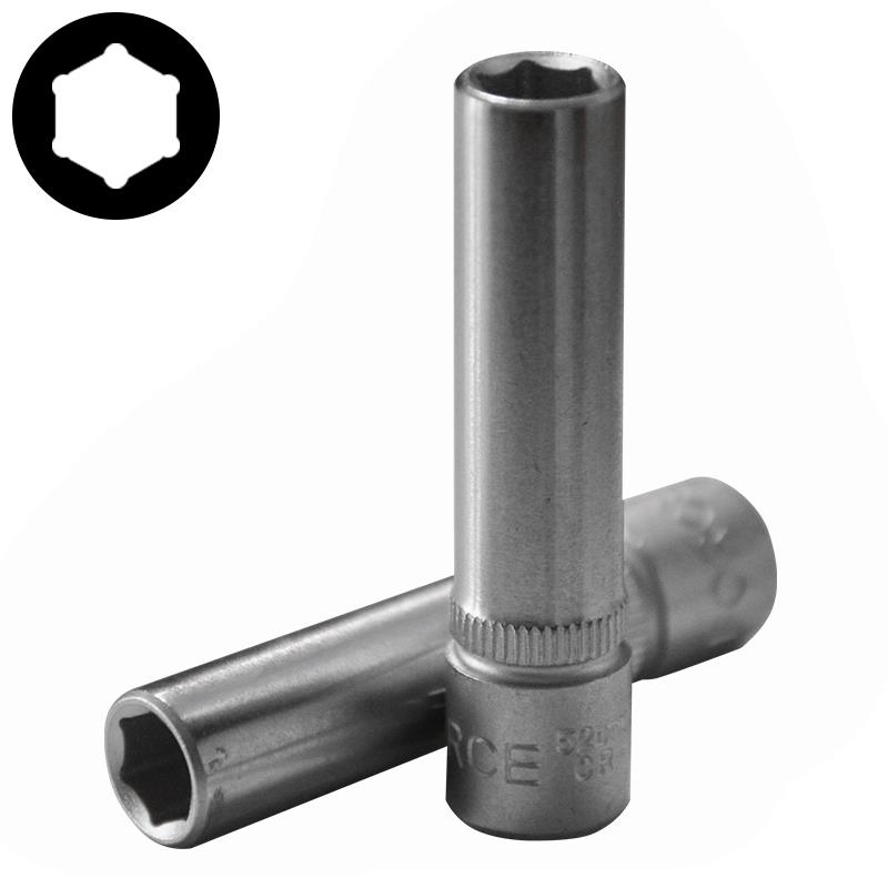 ΚΑΡΥΔΑΚΙΑ FORCE 5255013 1/4" 13ΜΜ ΜΑΚΡΥ