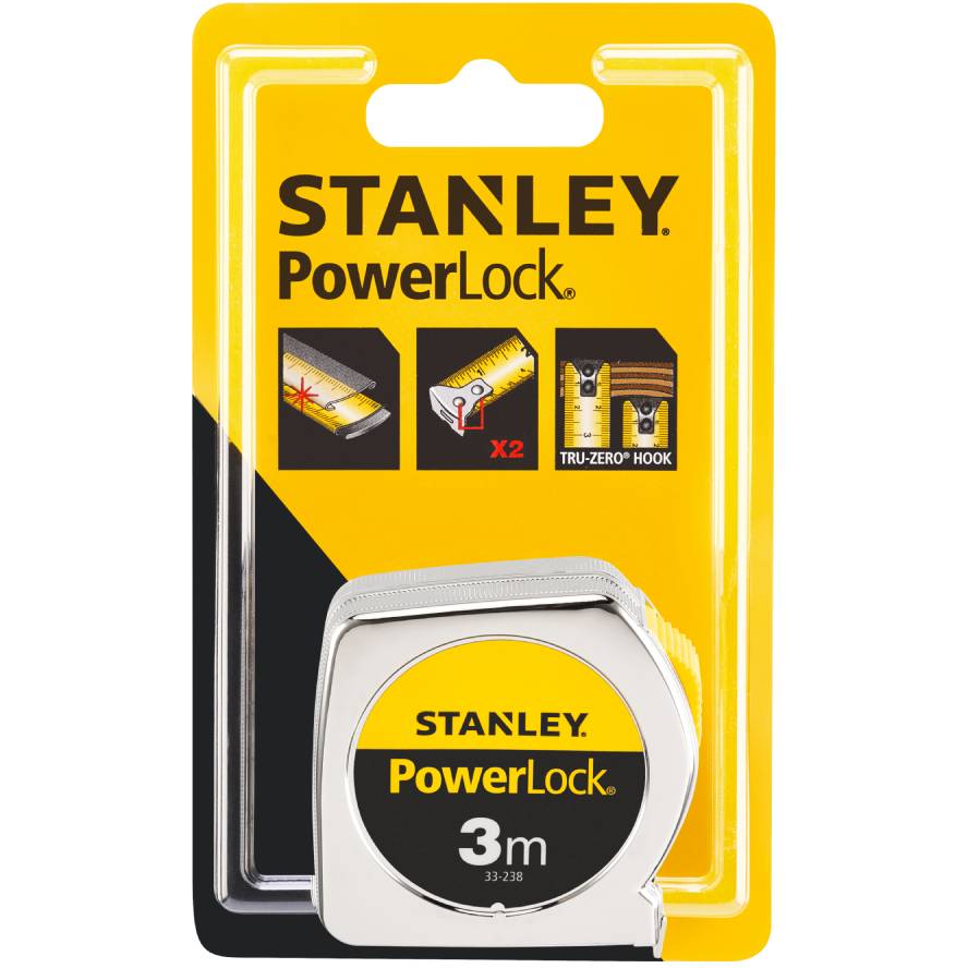 ΜΕΤΡΑ STANLEY 0-33-238 POWERLOCK 3Χ13