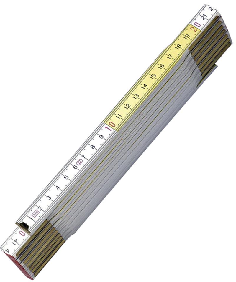ΜΕΤΡΑ STANLEY 0-35-458 2Μ ΞΥΛΙΝΑ ΔΙΧΡΩΜΑ
