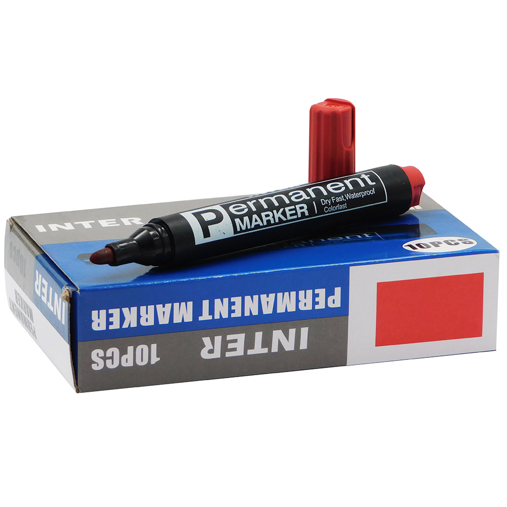 ΜΑΡΚΑΔΟΡΟΙ 752078 ΚΟΚΚΙΝΟΙ 143Χ15mm ΚΟΥΤΙ 10 ΤΕΜΑΧΙΩΝ