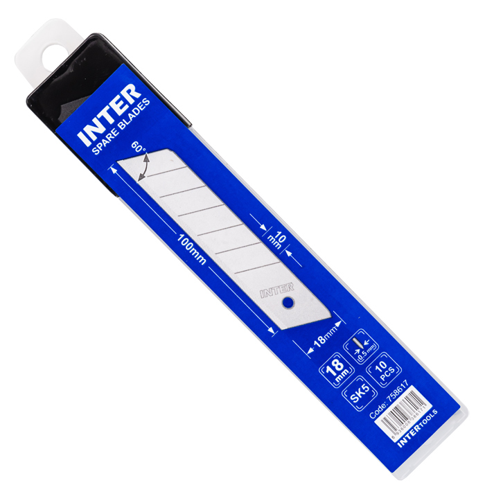 ΛΑΜΕΣ ΜΑΧΑΙΡΙΟΥ INTER 758617 18mm
