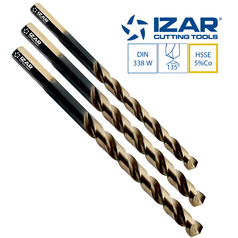 ΤΡΥΠΑΝΙΑ IZAR DIN338-W INOX 8.5