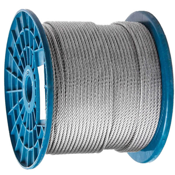 ΣΥΡΜΑΤΟΣΧΟΙΝΟ INOX SS316 7X19 6MM (100M- ΚΑΡΟΥΛΙ 14 KGS)