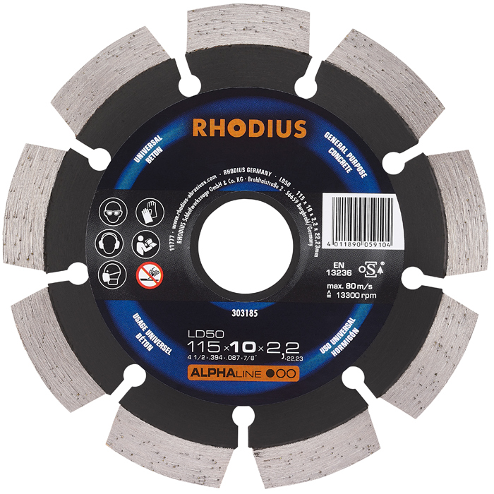 ΤΡΟΧΟΙ RHODIUS LD 50/115