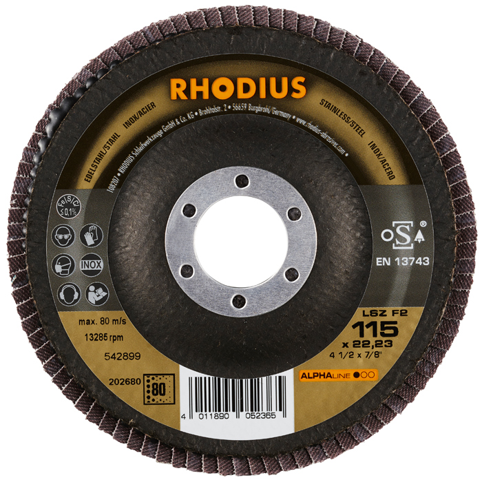 ΦΥΛΛΑΡΑΚΙΑ RHODIUS 115.80 INOX