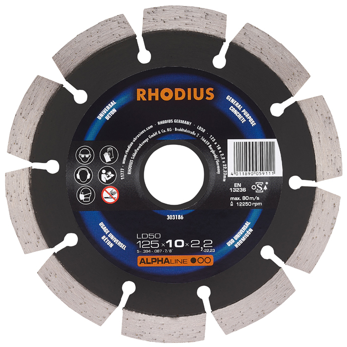 ΤΡΟΧΟΙ RHODIUS LD 50/125
