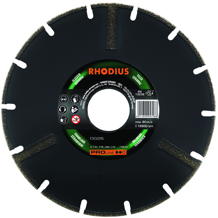 ΤΡΟΧΟΙ RHODIUS DG25/125