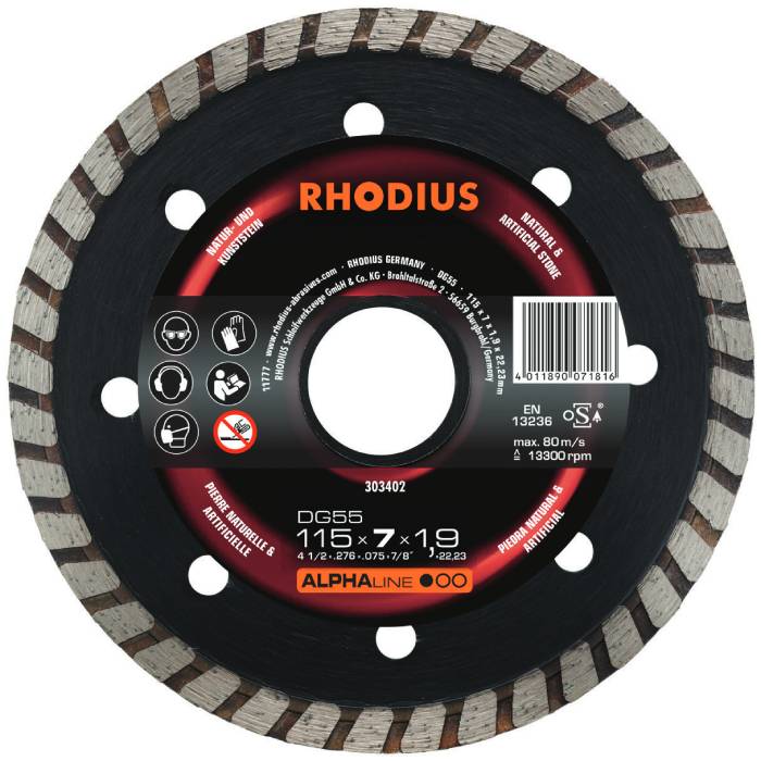 ΤΡΟΧΟΙ RHODIUS DG55-115