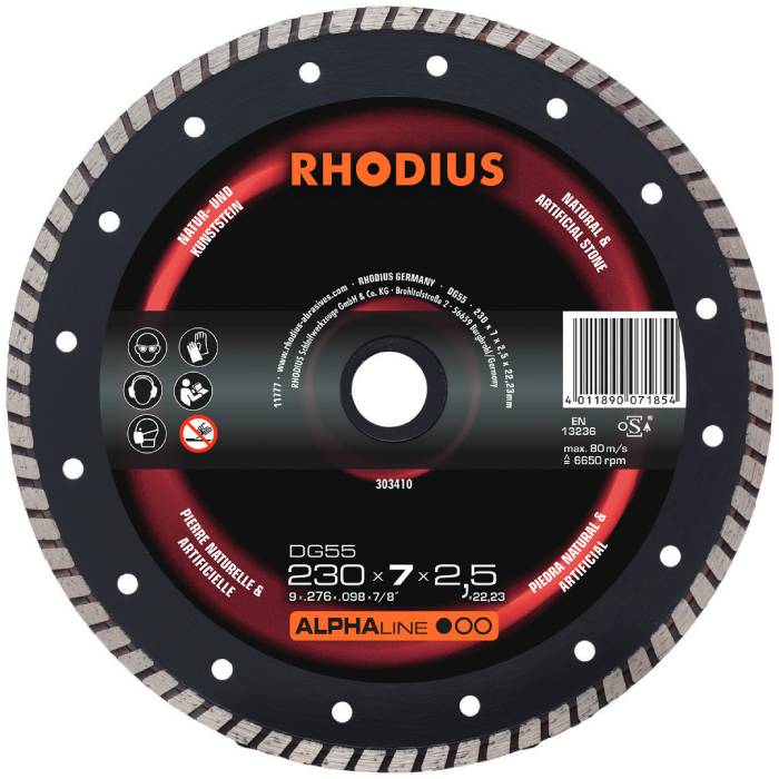 ΤΡΟΧΟΙ RHODIUS DG55/230