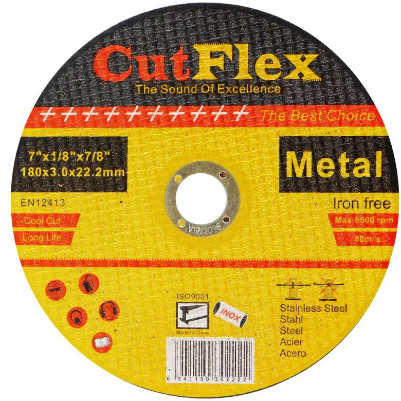 ΤΡΟΧΟΙ CUTFLEX 180Χ3 ΣΙΔΗΡΟΥ