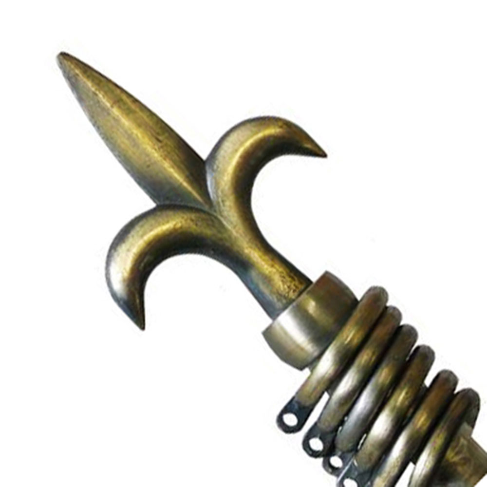 ΚΟΥΡΤΙΝΟΒΕΡΓΑ ΚΙΝΑΣ Φ28-1.6Μ ΛΟΓΧΗ ANTIQUE BRASS