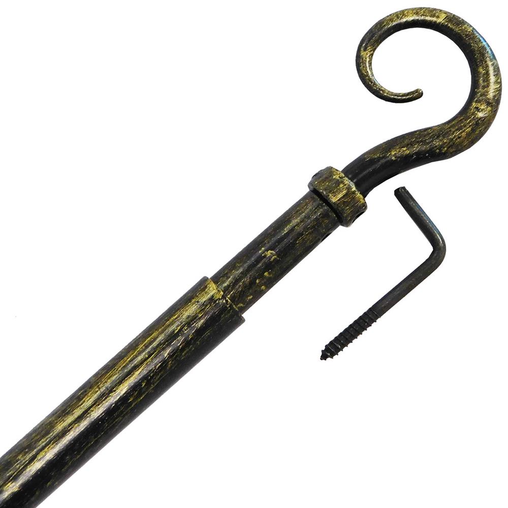 ΜΠΡΙΖ-ΜΠΡΙΖ ΙΤΑΛΙΑΣ DOZIO 143-70 ANTIQUE BRASS BLACK/GOLD