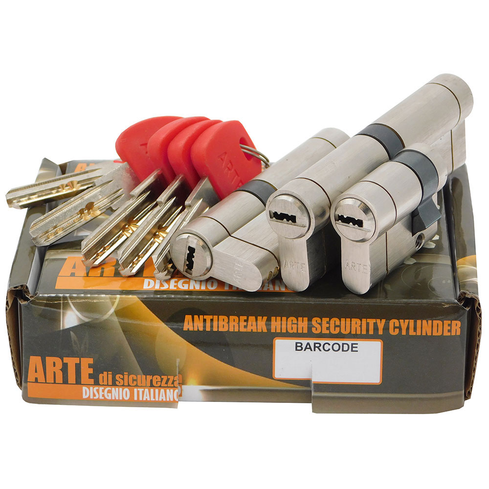 ΚΥΛΙΝΔΡΟΙ ARTE ANTIBREAK 90(45-45) ΝΙΚΕΛ ΜΑΤ