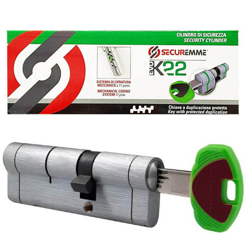 ΚΥΛΙΝΔΡΟΙ SECUREMME EvoK22 70 (30-40) ΝΙΚΕΛ ΜΑΤ